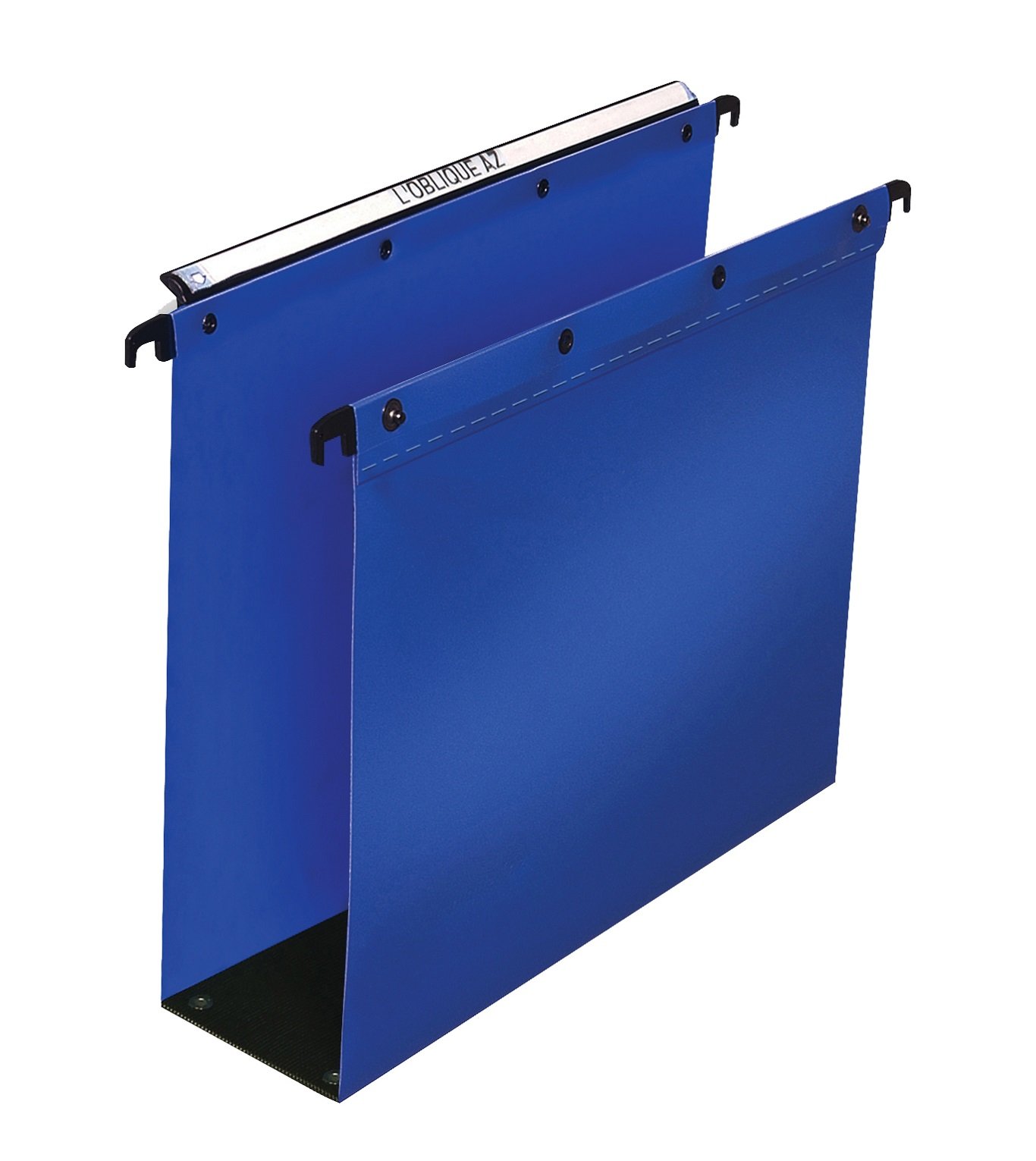 Elba Ultimate Polypropylene A4 Suspension Files, 80 mm Base - Blue (Pack of 25)