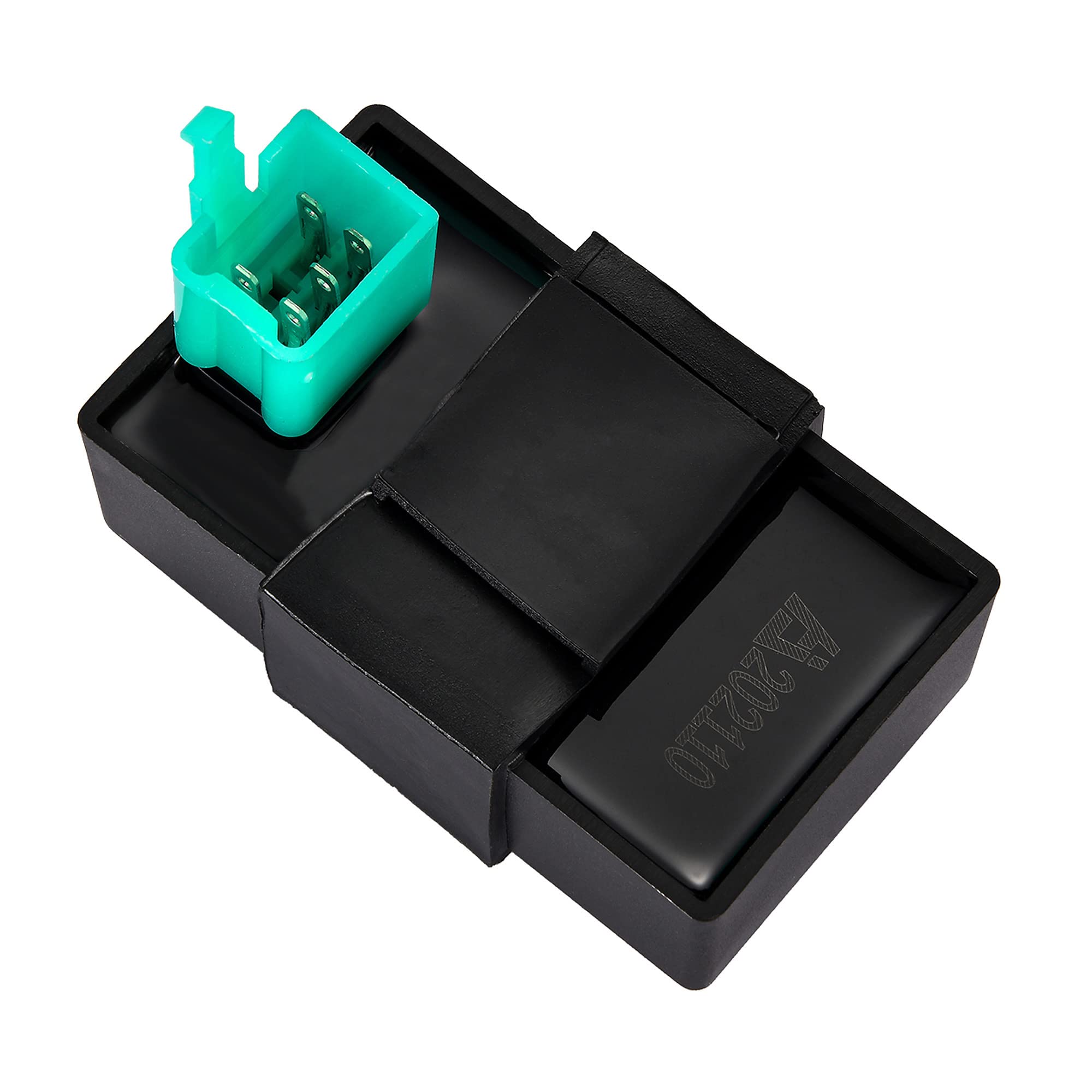 GOOFIT AC 5 pin CDI Replacement For 4 stroke 50cc 70cc 90cc 110cc 125cc Horizontal Engine ATV Dirt Bike and Go Kart