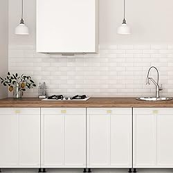 Ravinte 10 Pack Kitchen Cabinet knobs Square Bar