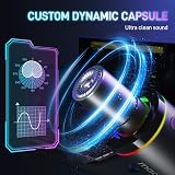MAONO PD200X Dynamic USB/XLR Microphone with RGB Lighting, 2-in-1 Knob view 2
