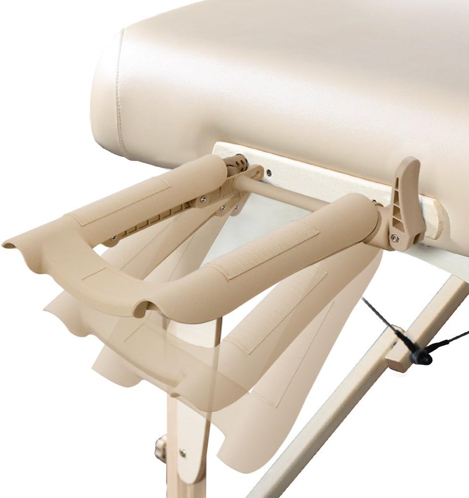 Master Massage 31 inch Montclair LX Pro Portable Massage Table Package with Memory Foam, Snow White: Health & Personal Care