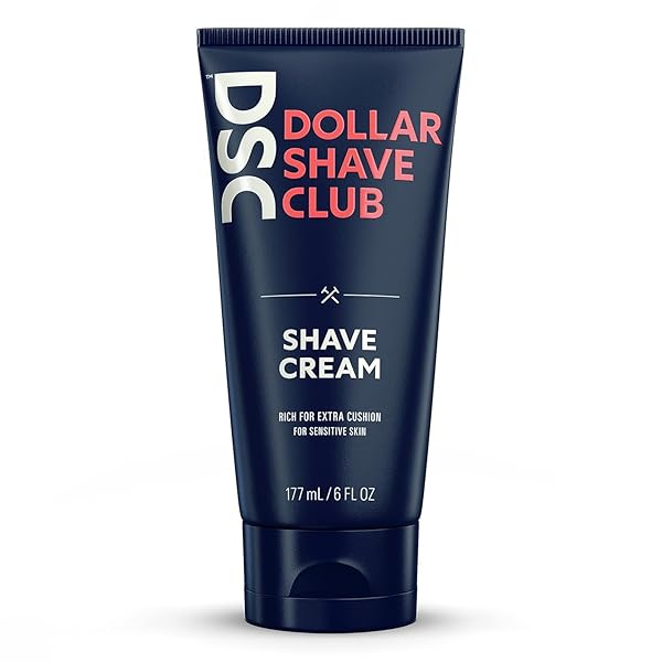 DOLLAR SHAVE CLUB SHAVE CREAM FOR EXTRA-CUSHIONED SHAVING...