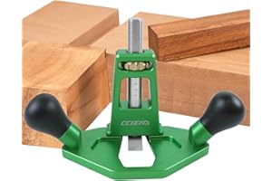Double Handheld Router Planer for Precision Woodworking, Adjustable Cutting Depth Woodworking Bottom Cleaning Manual Slotting