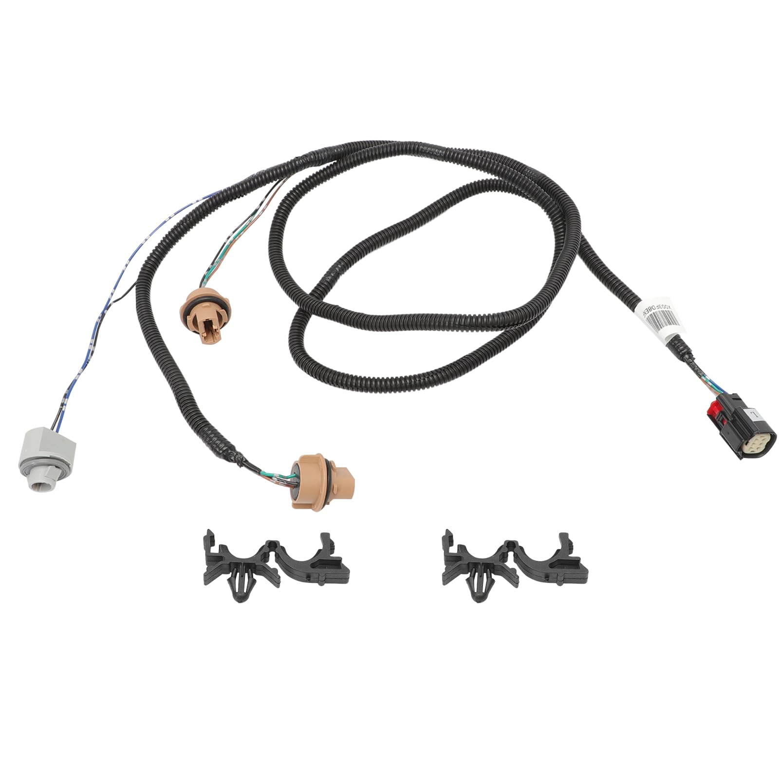 Photo 1 of Tail Light Lamp Wiring Harness Driver Side Left with 2 Clip Fit for Silverado 2016-2019, Sierra 1500 2500 HD 3500 HD Replace 23295978