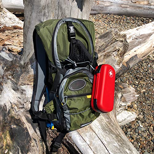 EpiPen Carrying Case, Durable EVA Foam, Water Resistant, Holds 2