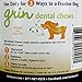 Grin for Dental Health Soft Chews Supplement for Dogs, 2.2 lb Jar