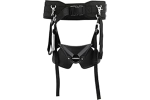 KooingTech Fishing Belt, Fish Fighting Belt, Fishing Belt Rod Holder Suitable for Fish Lovers with Waist Size of 90-130cm/35.4-51.2in