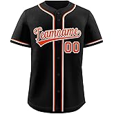 KXK Custom Baseball Jersey Stitched Personalized Baseball Shirts Sports Uniform for Men Women Boy