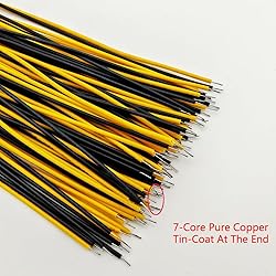 Gebildet 50pcs 110VAC 5mm Yellow LED Lights
