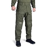 IDOGEAR SPORTS G3 Combat Pants for Men Tactical Military Pants with Knee Pads Multi Camo Trousers