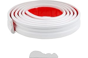 Moleney Flexible Wall Molding Trim, Peel and Stick 3D Wall Edging Strip, Self-Adhesive Crown Molding Ceiling Border, DIY Wall Trim for Cabinet Door Mirror Frame.