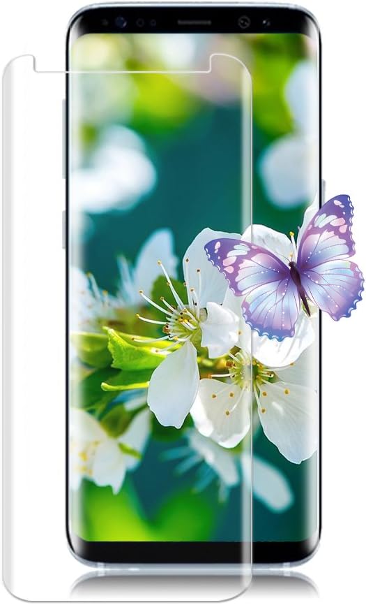 Galaxy S8 Screen Protector, XKAUDIE Galaxy S8 Screen Protector Tempered Glass[Anti-Scratch][Anti-Fingerprint][Bubble Free] Glass Screen Protector, for Samsung Galaxy S8
