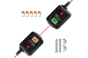 820CB Safety Sensor Eyes Only, Compatible with Liftmaster Craftsman Sears Chamberlain Garage Door Openers After 1997, Replace