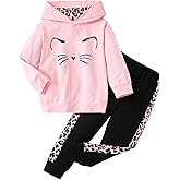 Axumity Toddler Baby Girls Clothes Long-sleeve Tie Dye Hoodie Sweatshirt Pants Hooded Outfit Set