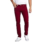 WULFUL Men's Slim Fit Skinny Stretch Comfy Jeans Denim Pants