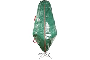 Sattiyrch Upright Christmas Tree Storage Bag – Tear Proof Material for Extra Durability – Holds up to 7.5 Foot Assembled Trees