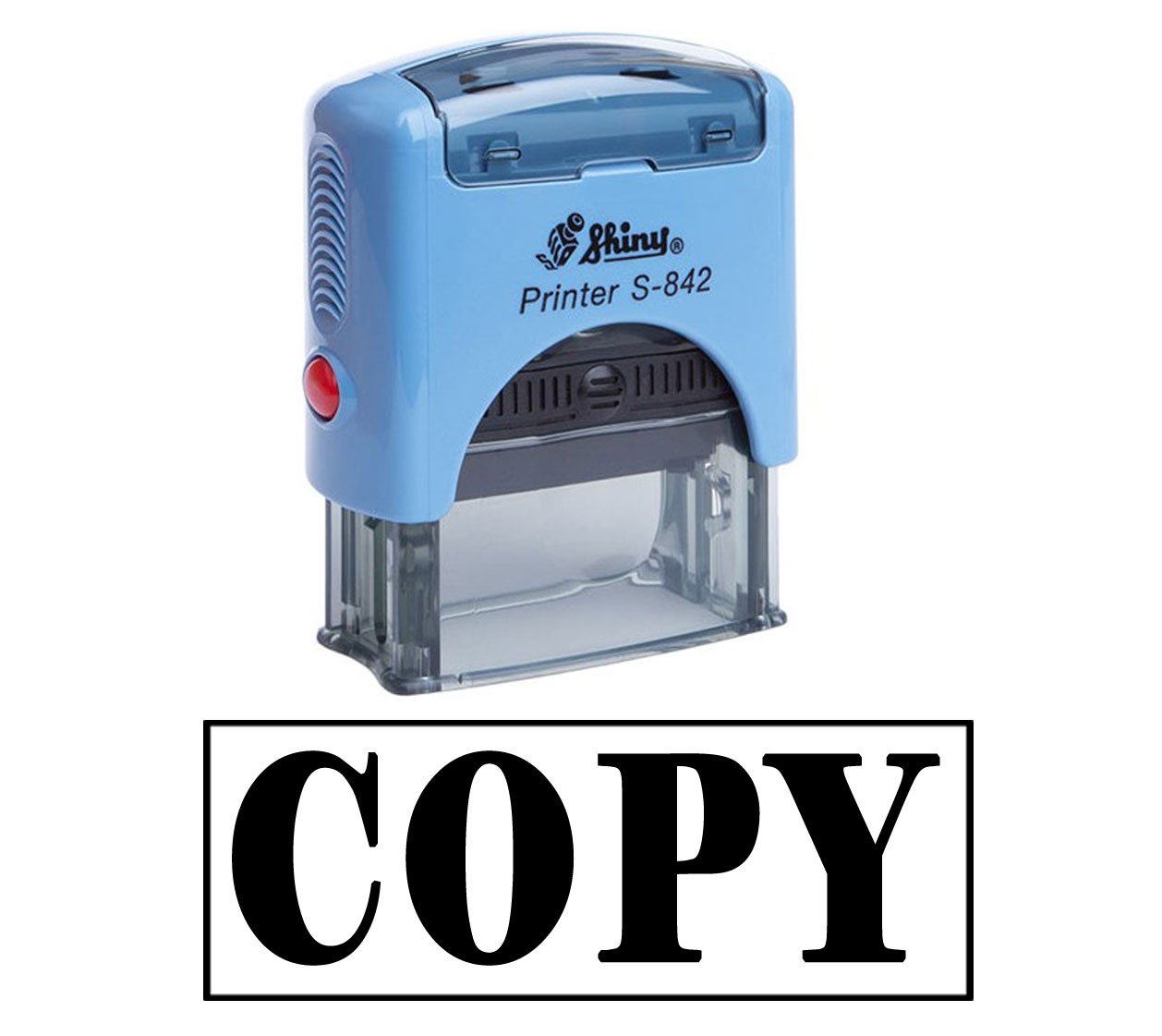 Printtoo Copy Self Inking Rubber Stamp Custom Shiny Office Stationery Stamp