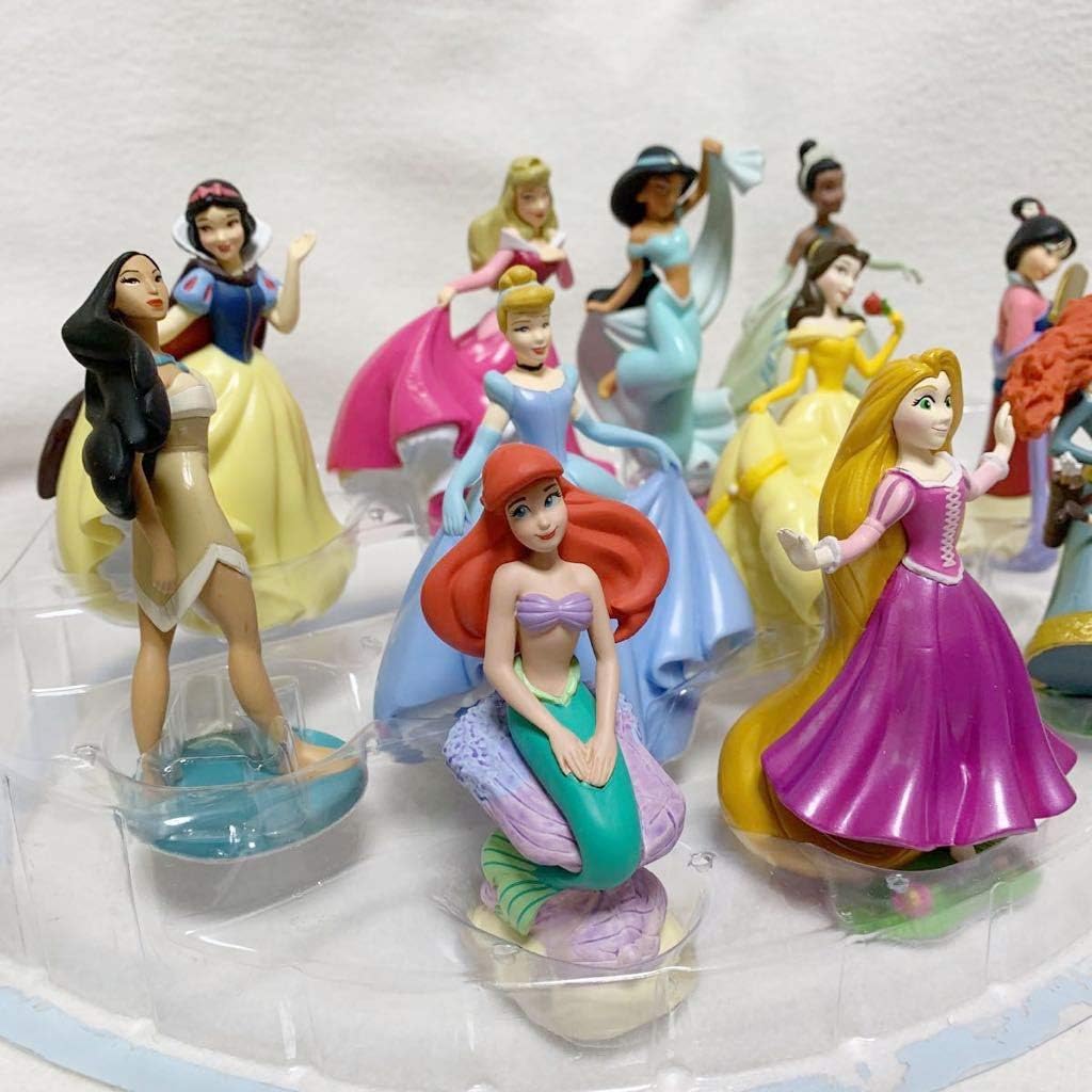Amazon 未使用ディズニー プリンセス フィギュア 11体セットラプンツェルの高さ約９cm フィギュア ドール 通販