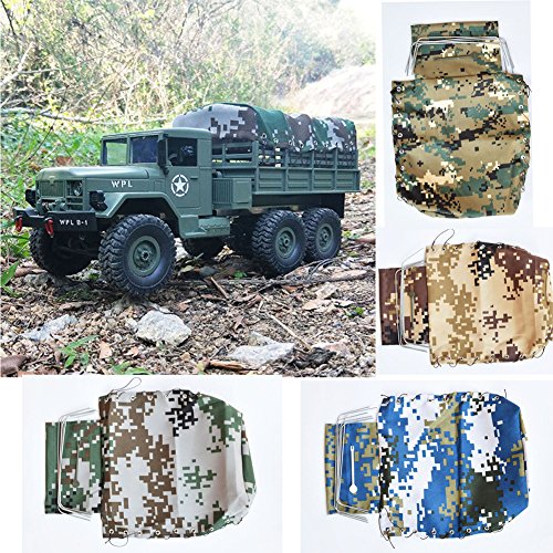Fashionwu WPL B14 B24 B16 C24 C14 Upgrade Full Metal Spare Part Shift Gearbox/Motor/Car Canvas Spare Parts Accessories - Thumbnail 3