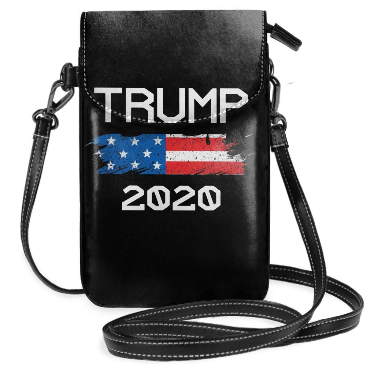 Trump 2020 Girl Vegan Leather Cell Phone Purse Wallet With