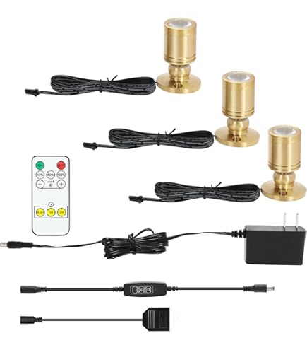 Scpopfer 2Pack Mini Spot Light for Display Surface-Mounted 1W
