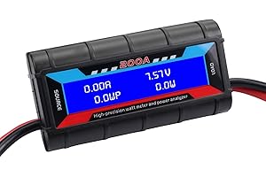 HTRC 200A High Precision Power Analyzer Multi Meter for Measuring Power Watt (W) Voltage (V) Current (A) Charge (Ah) Energy (Wh)