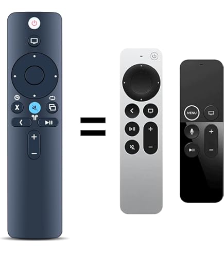 AppleTV リモコン Amazon.co.jp: Apple-TV-4K-Remoteの交換用、Apple TV 4K/HD用