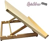 Quickdraw A3 Art & Craft Workstation Wooden Desktop Easel, Beech Wood view 6