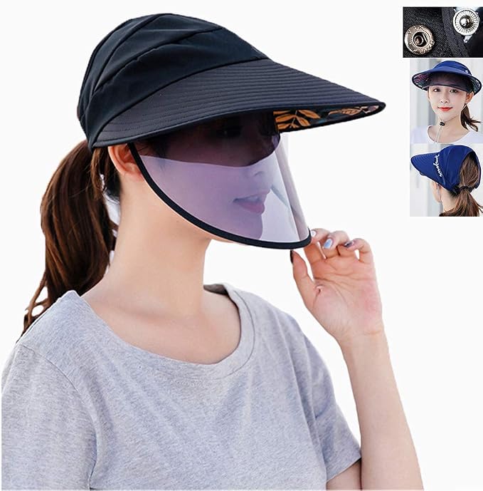 Casquette Protection Solaire Cicilin UPF50+ - Rabat Nuque, Visière 9cm, Unisexe, Extérieur