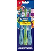 Oral-B Kids Toothbrush, Extra Soft (Pack of 3)