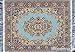 Inusitus Set of 4 Dolls House Rugs for Dollhouse Furniture - Miniature Woven Dollhouse Carpet (Various Flower Patterns)