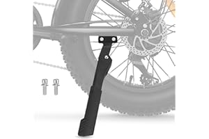 BEAROLNE Bike Kickstand Heavy Duty Rear Mount Kick Stand for 40mm 26-29 Inch Aluminum Kickstand for Adult Kids Bike Mountain 
