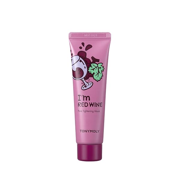TONYMOLY MULLED WINE MASK & BODY SERUM SET – HOLIDAY SKINCARE GIFT, SECRET SANTA GIFT, OR WHITE ELEPHANT EXCHANGE IDEA, 4-PIECE HYDRATING & PORE REFINING SET