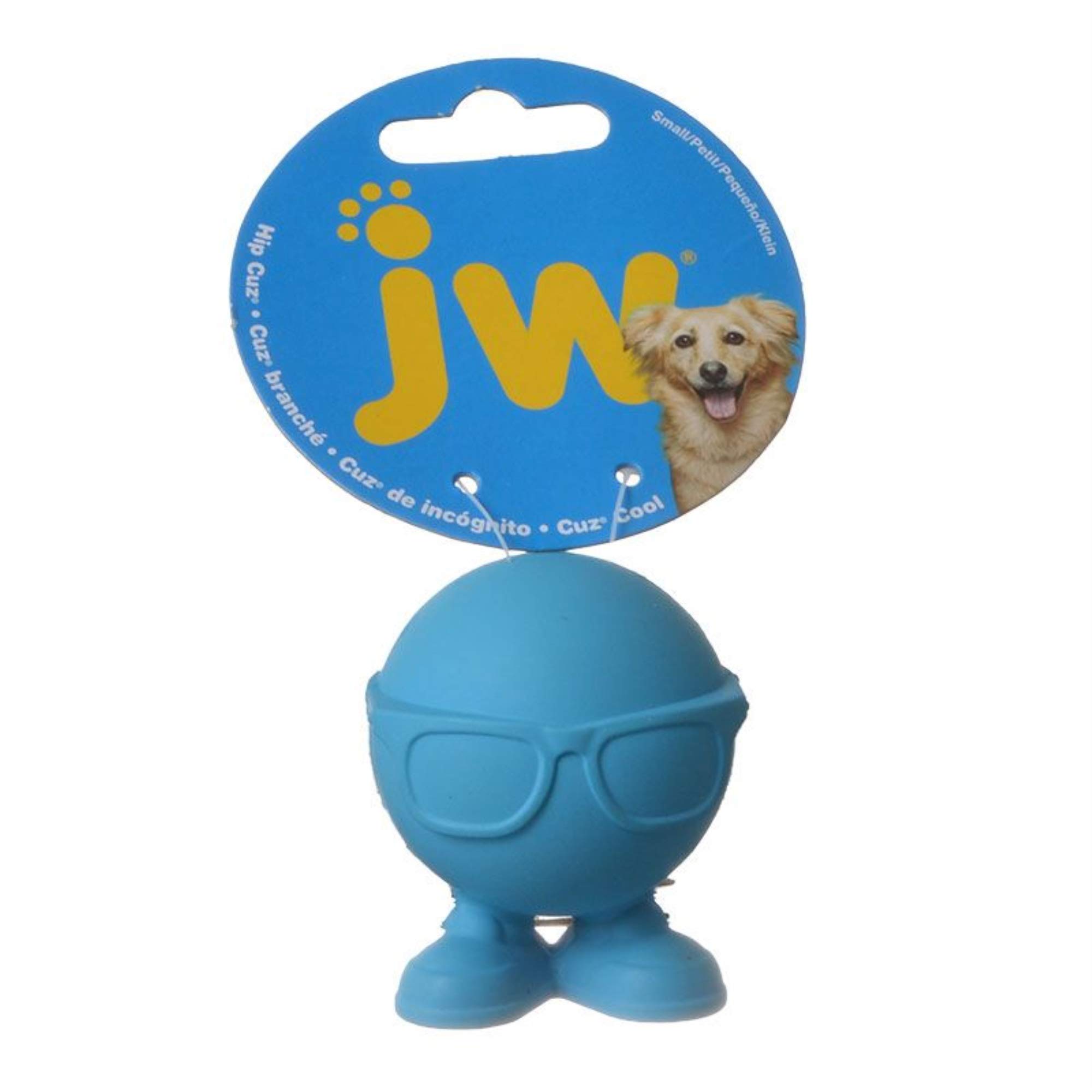JW Hipster Cuz Medium By Rubber Ball To Pursue For Dogs, M