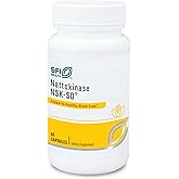 Klaire Labs SFI Health Nattokinase NSK-SD - Proteolytic Enzyme for Cardiovascular Support, Dairy & Gluten-Free (60 Capsules)