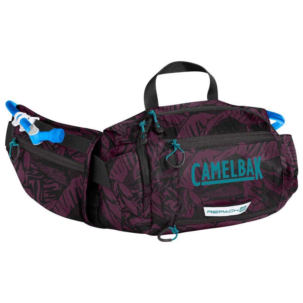 CAMELBAK REPACK LR 4 Hydration Pack 1.5L Reservoir 2021: Plum/Black Palms 4L, CB1478501000