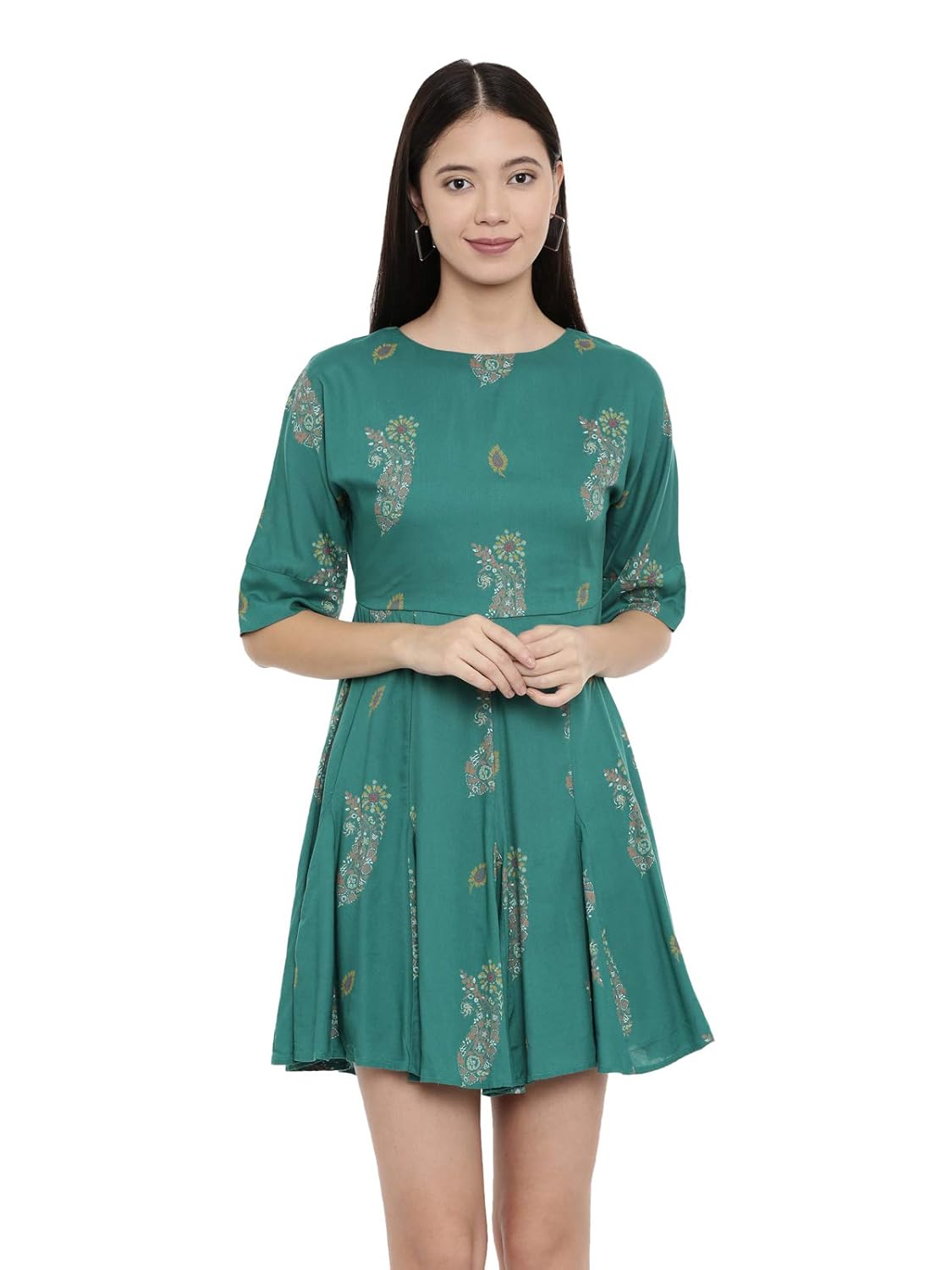 mint shift dress