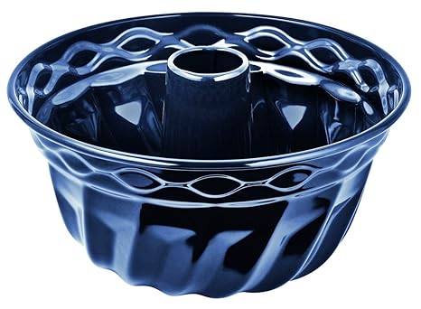 Dr. Oetker Gugelhupfform Ø 24 cm, traditionelle Backform für köstlichen Gugelhupf, Backform der Serie Back-Liebe Emaille, Men