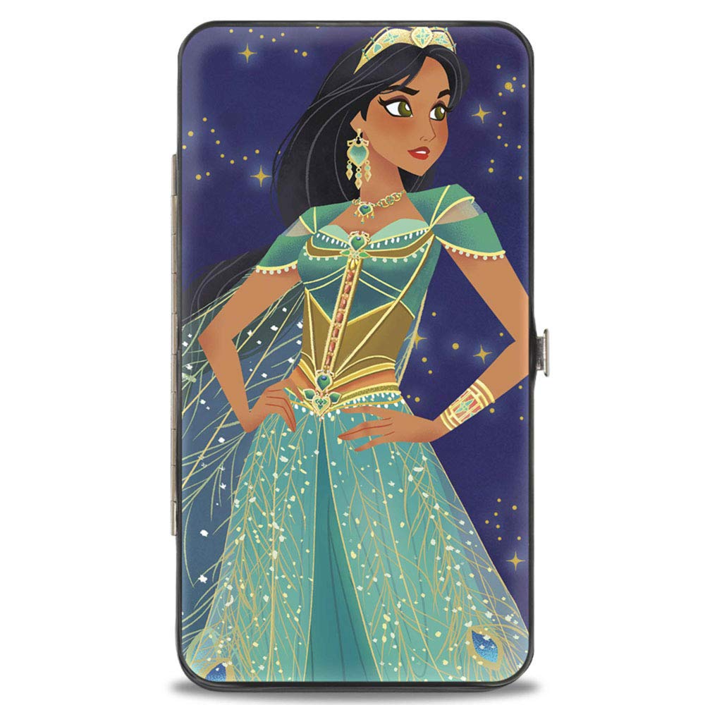 Disney Women's Buckle-Down Wallet, Aladdin Jasmine, 18 cm x 10 cm