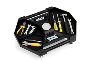 Goplus Automotive Rolling Tool Tray, Moving Caddy Tray with 4 Swivel Casters, 25 KG Weight Capacity, Universal Creeper Tool f