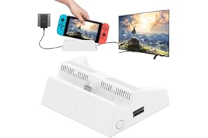 RuntoGOL TV Dock for Switch/Switch OLED with 4K HDMI & USB 3.0 Ports,Replacement for Official Switch Docking Station (Not Included Power Adapter)