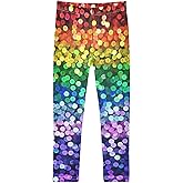 Boccsty Brown Snake Skin Girls Leggings Christmas Kids Yoga Pants Dance Active Tights 4T-10T