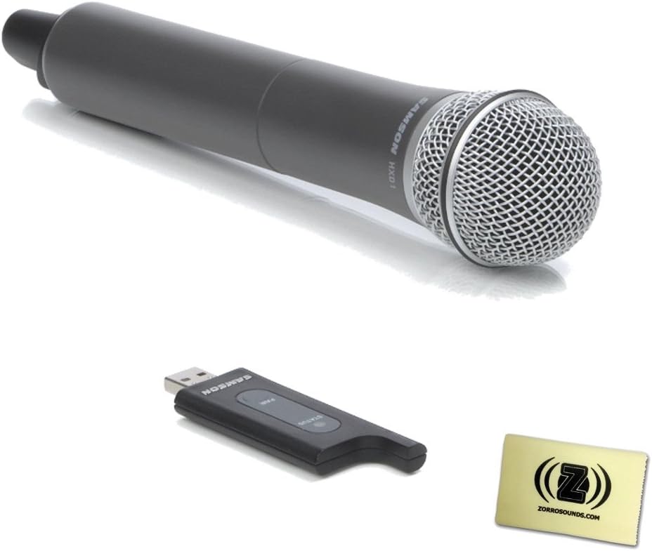 Samson SWXPD1HQ6 2.4 GHz USB Wireless with Handheld Q6 Microphone (RXD1