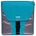 Five Star Vertical Flip Zipper Binder, 2 Inch, 3 Round Ring Binder, 13.5 in. x 12.75 in. x 3.36 in., Teal (73307)