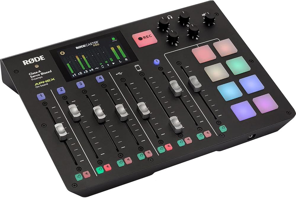 RØDE RØDECaster Pro All-in-One Production Solution for Podcasting