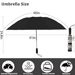 ZDSSM Compact Travel Umbrella Inverted Reverse