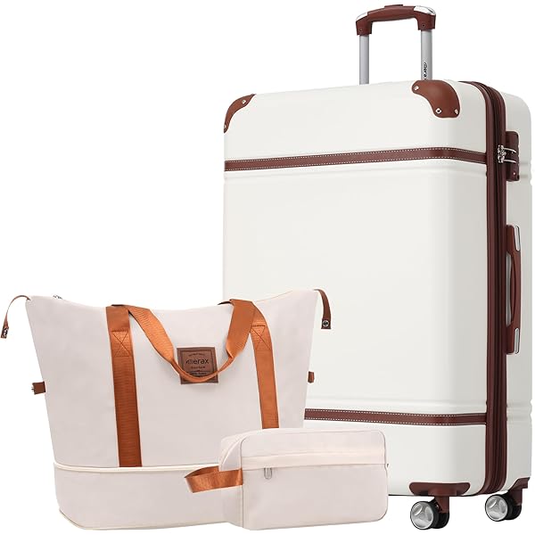 Amazon.com: Merax 28 IN Luggage with Bags, Suitcase with Spinner