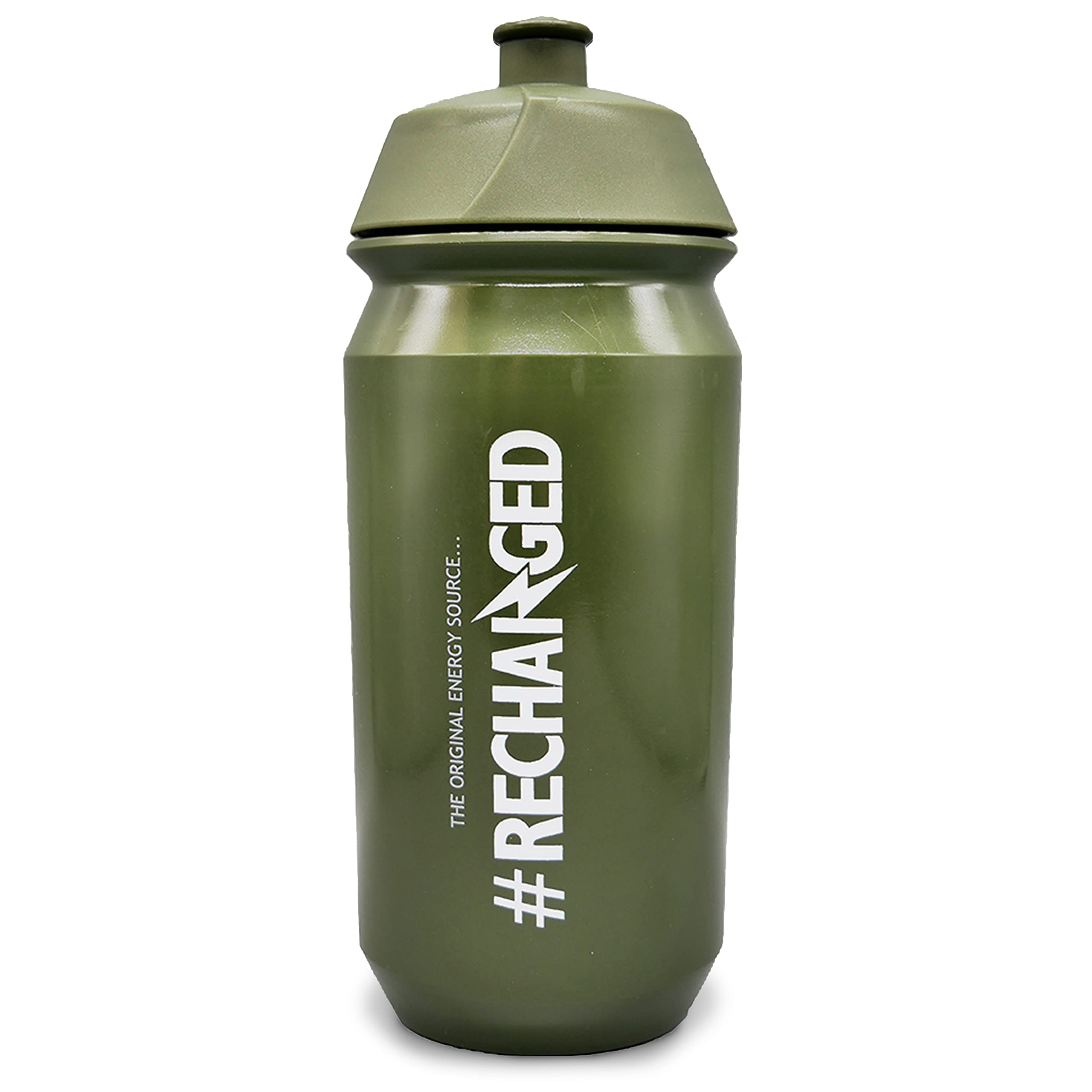 Kendal Mint Co. KMC Bio Drinks Bottle/Bidon for Cycling 500ml | 100% Biodegradable | Easy Squeeze | Leak Proof Locking Cap (Green)