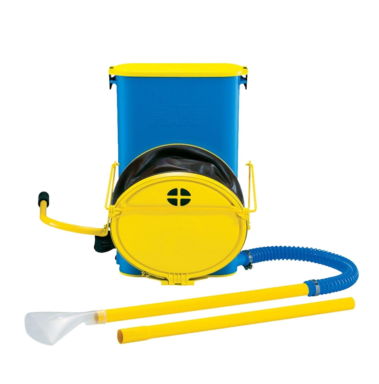 Polmax Manual Duster 9 kg- 9L Capacity- Precise Application of Sulphur and Diatomaceous Earth- Ergonomic and Resistant Design- Made in Europe