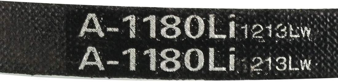sourcing map A-1180/A47 Drive V-Belt Inner Girth 47-inch Industrial Power Rubber Transmission Belt - Image 5